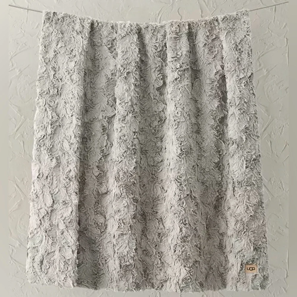 UGG Adalee Faux Fur Throw, 50